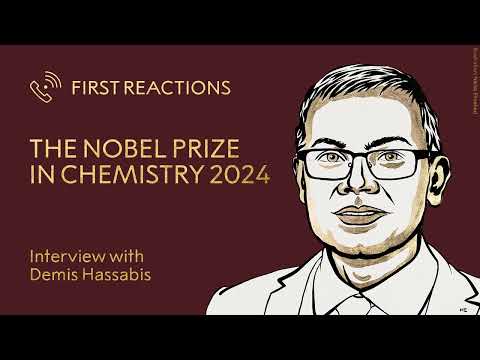 First Reactions | Demis Hassabis, Nobel Prize in Chemistry 2024 | Telephone interview