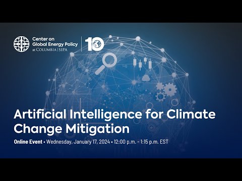 Artificial Intelligence for Climate Change Mitigation