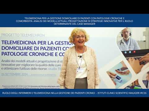 Il progetto Telemechron - Telemedicina per gestione domiciliare di pazienti con patologie croniche