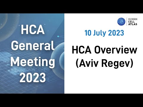 HCA Overview, from the 2023 Human Cell Atlas General Meeting