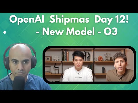 OpenAI Launches A New Model O3 - Shipmas Live Stream - Day 12! &amp; Sam Altman on Free Press