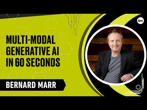 What Is Multi Modal Generative AI? An Easy Explanation In 60 Seconds