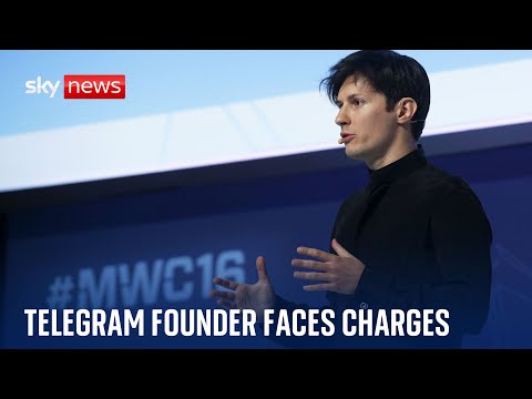 Telegram founder Pavel Durov facing charges over allowing criminal activity on messaging app