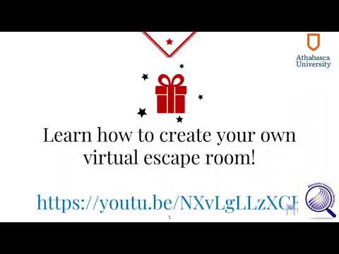 Alternative assessment technique #5: Virtual Escape Rooms (gamified assessment).