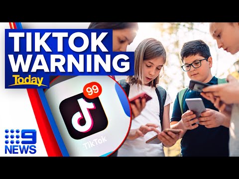 Cyber security experts warn parents of TikTok’s &#039;unsafe privacy policy&#039; | 9 News Australia