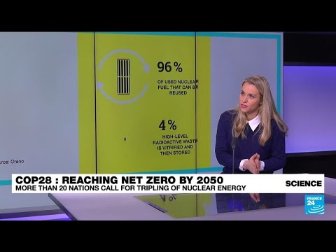 COP28: More than 20 nations call for tripling of nuclear energy by 2050 • FRANCE 24 English