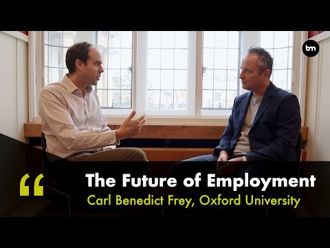 The Future of Employment - The Impact of AI and Automation on Jobs - with Oxford Prof Carl Frey