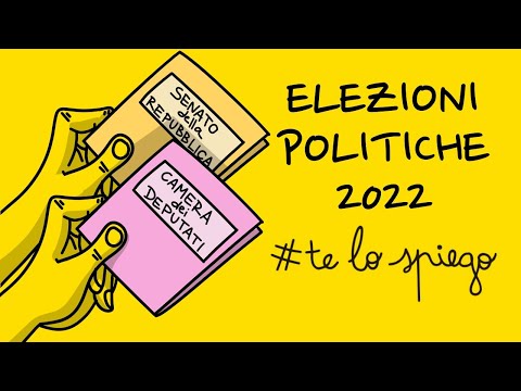 COME SI VOTA ALLE ELEZIONI POLITICHE 2022 | #TELOSPIEGO