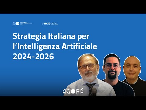 La &quot;Strategia&quot; Italiana per l&#039;Intelligenza Artificiale - con Alfonso Fuggetta