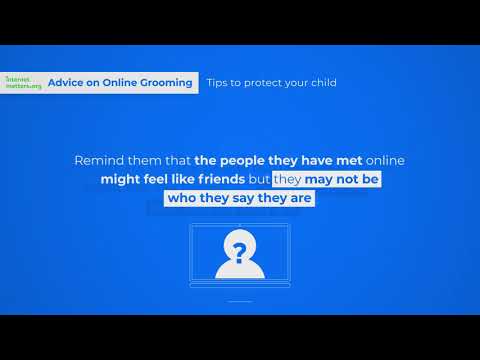 How to protect children from online grooming | Internet Matters