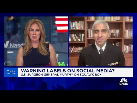 Dr. Vivek Murthy: Social media is one of the key drivers of our youth mental health crisis today