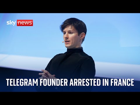 Telegram founder Pavel Durov arrested in France, reports say