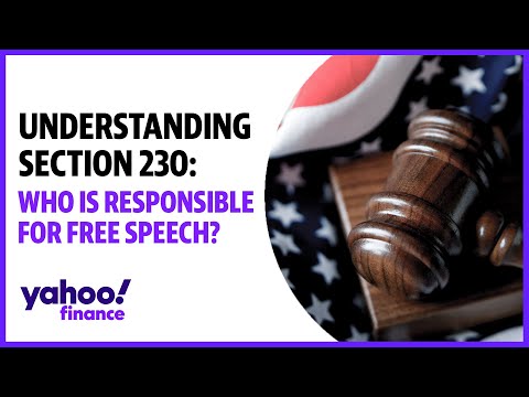 Section 230: Who is liable for free speech?