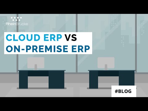 On Premises Vs. Cloud ERP Solutions | Detailed ERP Deployment comparison | ERP implementation