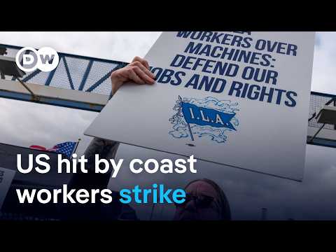 Why US port workers reject a 50% pay raise | DW News